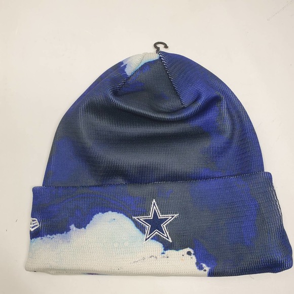 NEW New Era 2022 Sideline Ink Dye Cuffed Knit Hat - Dallas Cowboys - Picture 4 of 5